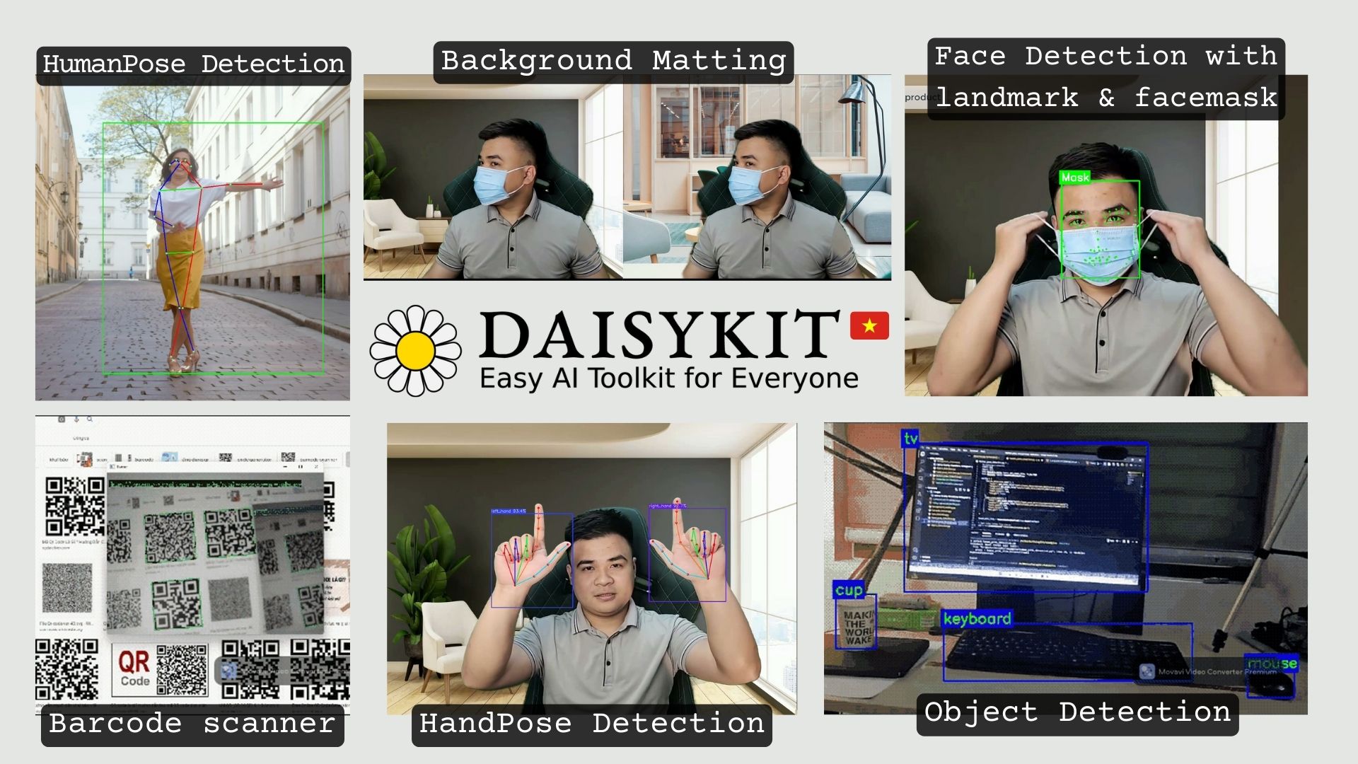 With Daisykit – Everyone can build AI projects!