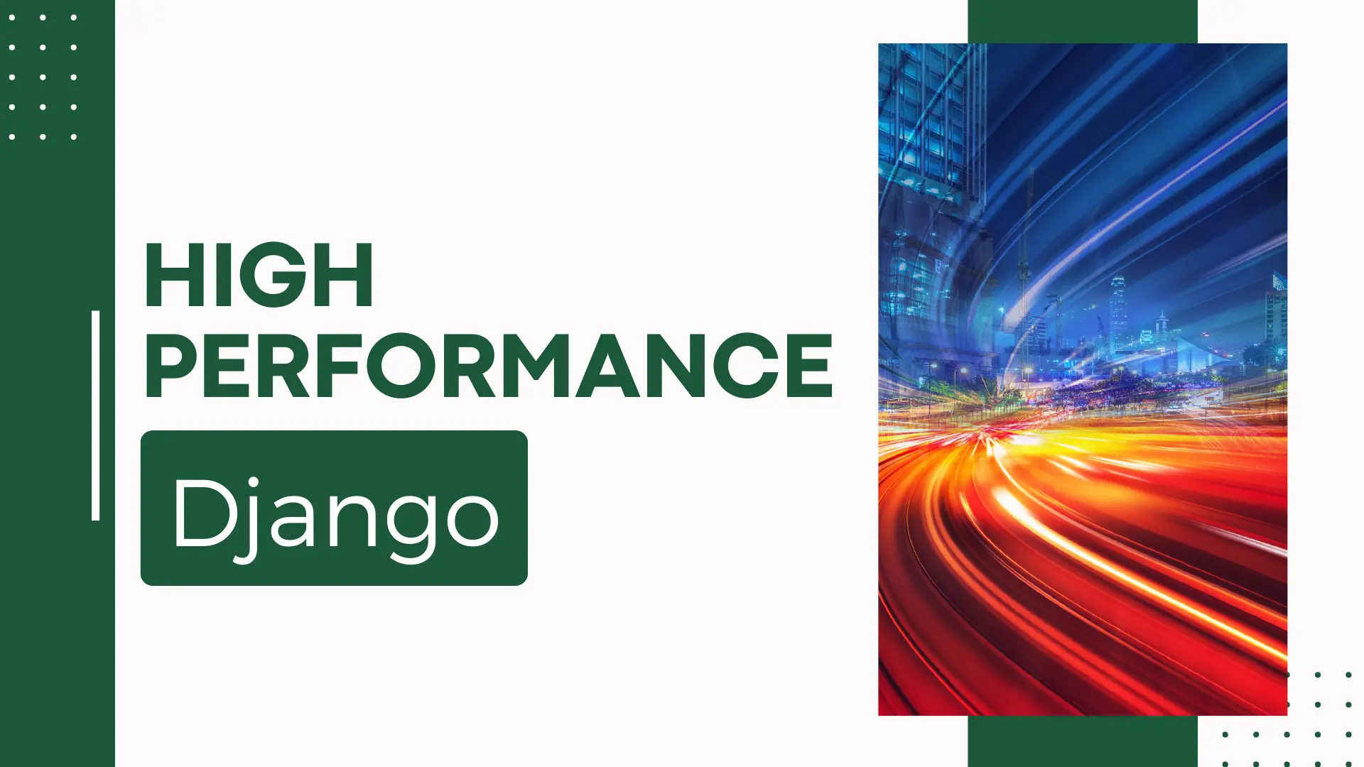 Performant Django - How to optimize your Django application?
